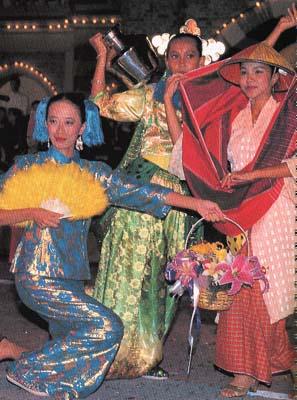 Due to its diverse cultural make-up, there are many forms of performing arts in Malaysia. Traditional performances such as the Joget, Tarian Lilin (Candle Dance) and Dikir Barat belong to the Malays, the striking Lion Dance and Stage Opera by the Chinese while the Indians are well-known for their Bhrata Natyam Dance.