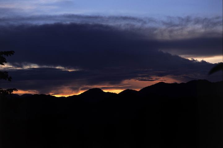 Sunset, Chiang Rai, Thailand.