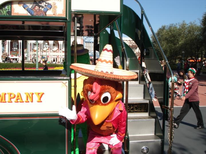 Take a ride on the tram, Tokyo Disneyland.