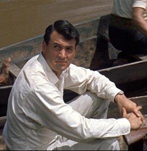 Rock Hudson is Dr. Anton Drager in The Spiral Road