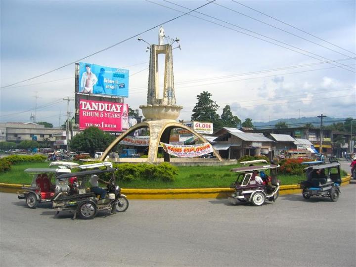Philippines, Mindanao, Koronadal city, Rotonda or round ball