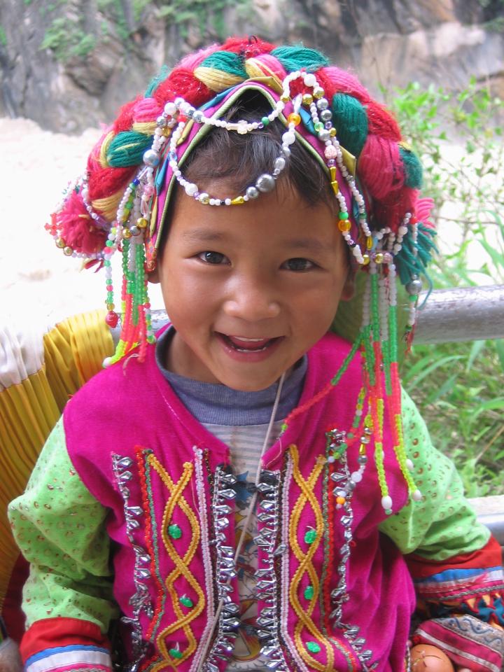 This little girl was my guide at Leaping Tiger Gorge