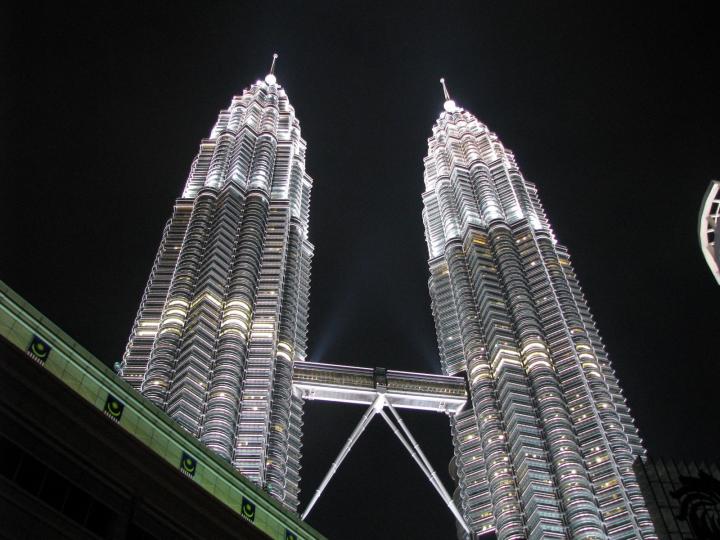 Petronas Twin Towers in Kuala Lumpur