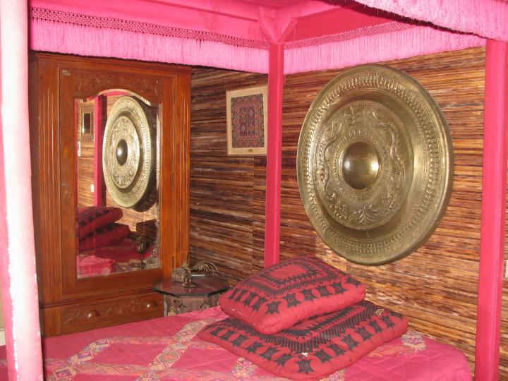 One of the guest rooms inside the Sto. Niño Shrine and Heritage Museum 