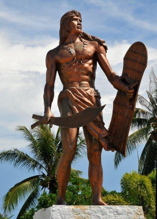 Philippines, Cebu. Lapu Lapu Statue
