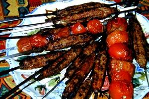 Kubideh Kabab.