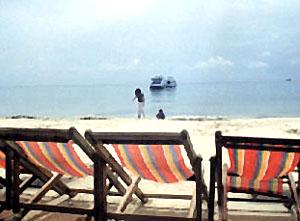 Beach Chairs, Ko Samet, Thailand.