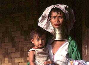 Ethnic Karen woman. Thailand.