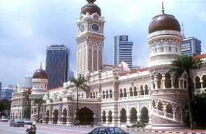 Sultan Abdul Samad Building began life a century ago as the Colonial Secretariat in Kuala Lumpur.