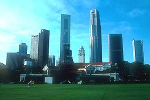 The skyline of Successful Singapore.