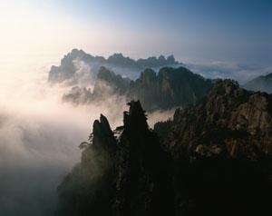 Huangshan (Yellow Mountains), Anhui Province, China.
