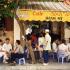 Café street scene in Hanoi