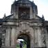 The gate to Intramuros. Intramuros is part of the old city of Manila. It is an old fort town which was used to be located by the sea and served as the dwellings for the Spanish colonizers. Today it becomes a historical site to commemorate the national hero, Jose Rizal. 