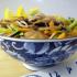 Chilled Buckwheat Soba with Wasabi Ponzu and Julienne Vegetables