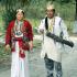 Aka Couple of West kameng district of Arunachal Pradesh in their traditional attire.