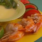 Grilled Prawns with Ginger Butter