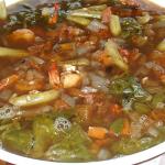 Philippines food: Sinigang or Shrimp soup