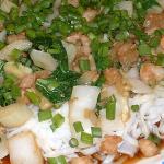 Philippines food: Pancit or Shrimp and Noodles