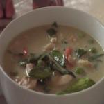 Thai Green Curry with chicken