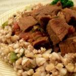 Persian Lamb Stew with Pearl Barley Pilaf