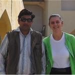Ravi introduced us to the exciting city of Jaipur. 