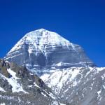 The southern (or "sapphire") face of Mt. Kailash.