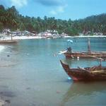 Pangkor does not put its best face forward. The main village straggling along the shore is picturesque enough...