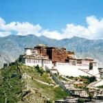 The Potala Palace above Lhasa, Tibet